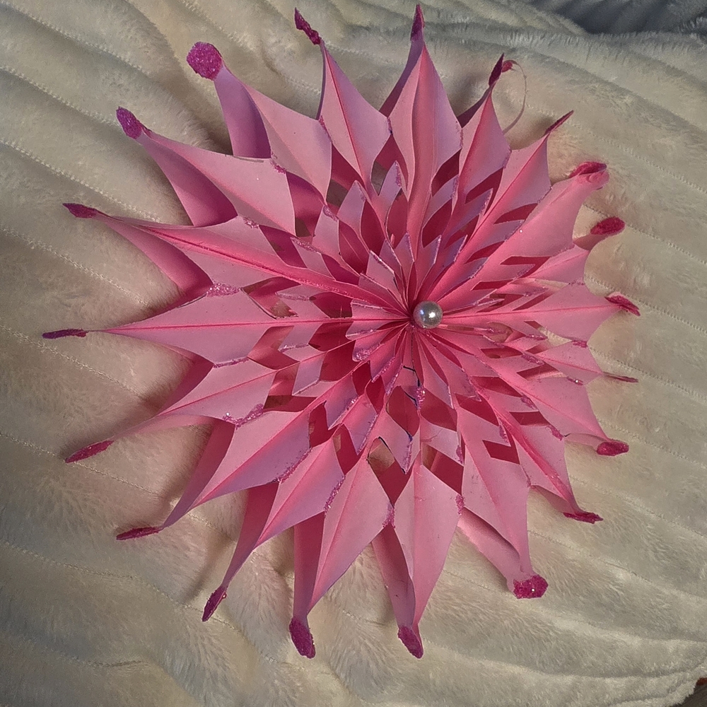 Pink Holiday Ornament